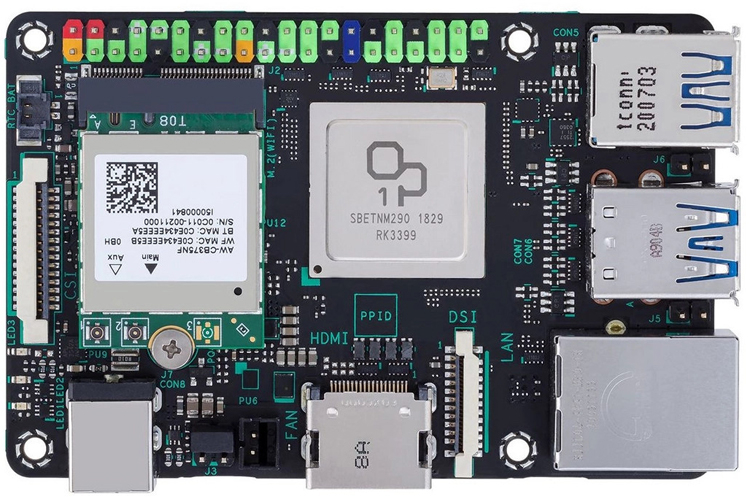 Tinker Board 2: новинка от Asus на 6 ядерном процессоре - Asus, Soc, Arm, Одноплатный компьютер