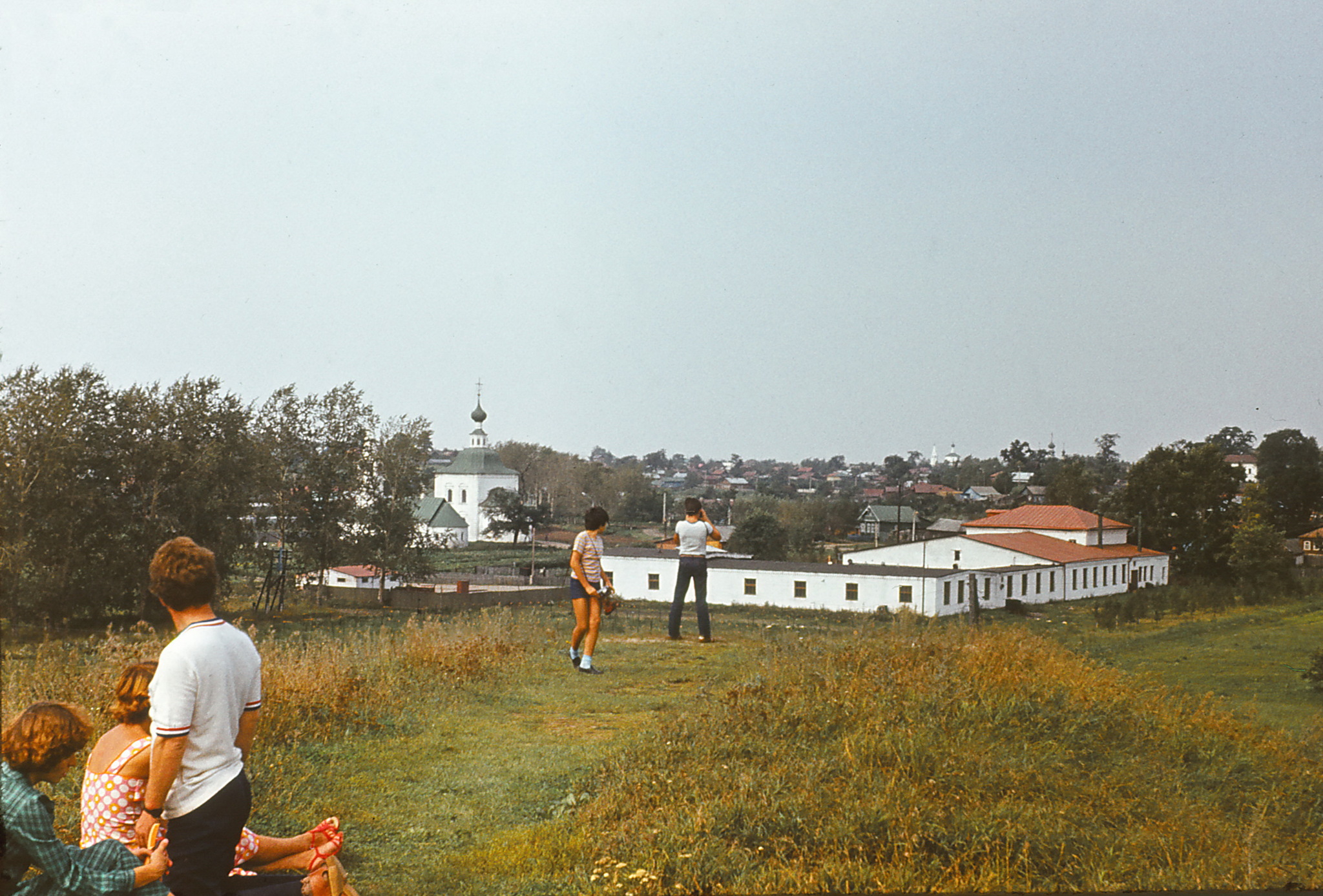 Suzdal and Vladimir 1982 - My, Suzdal, Old photo, Slide, Church, Longpost