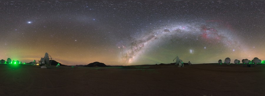 Counterglow in the sky over the Chahnator plateau - Space, Magellanic Clouds, Phenomenon