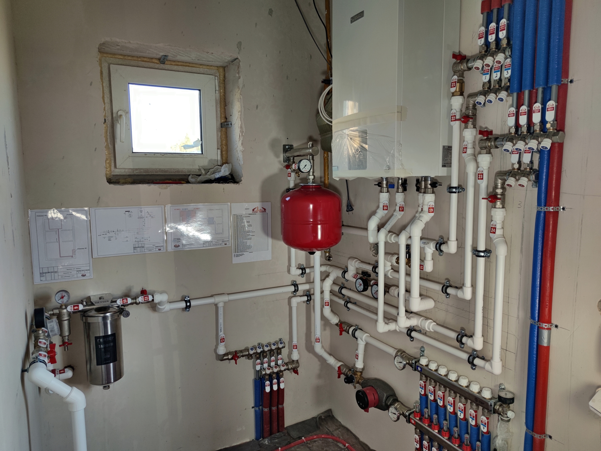 LYUBOVINO, part 2 - My, Boiler house on water, Boiler room, Gas, Townhouse, Apartment, Repair, Installation, Plumber, Longpost