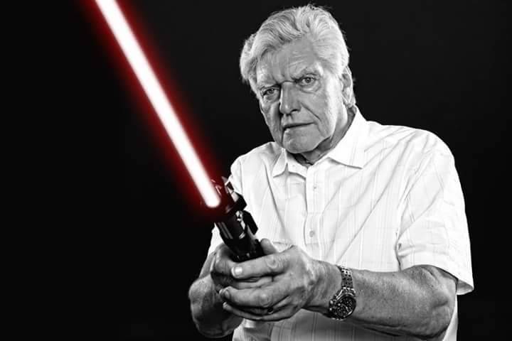 May the Force be with you. David Prowse retro photo post - David Prowse, Darth vader, Star Wars IV: A New Hope, George Lucas, Retro, 70th, The photo, Actors and actresses, Longpost, Photos from filming, GIF