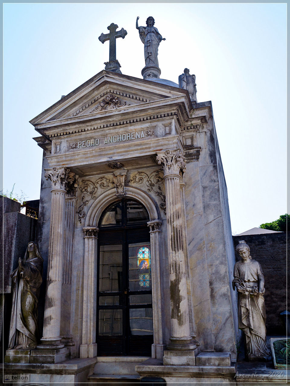 Shall we walk through the cemetery? - My, Cemetery, Argentina, Buenos Aires, Crypt, Monument, Latin America, sights, Architecture, Sculpture, Longpost