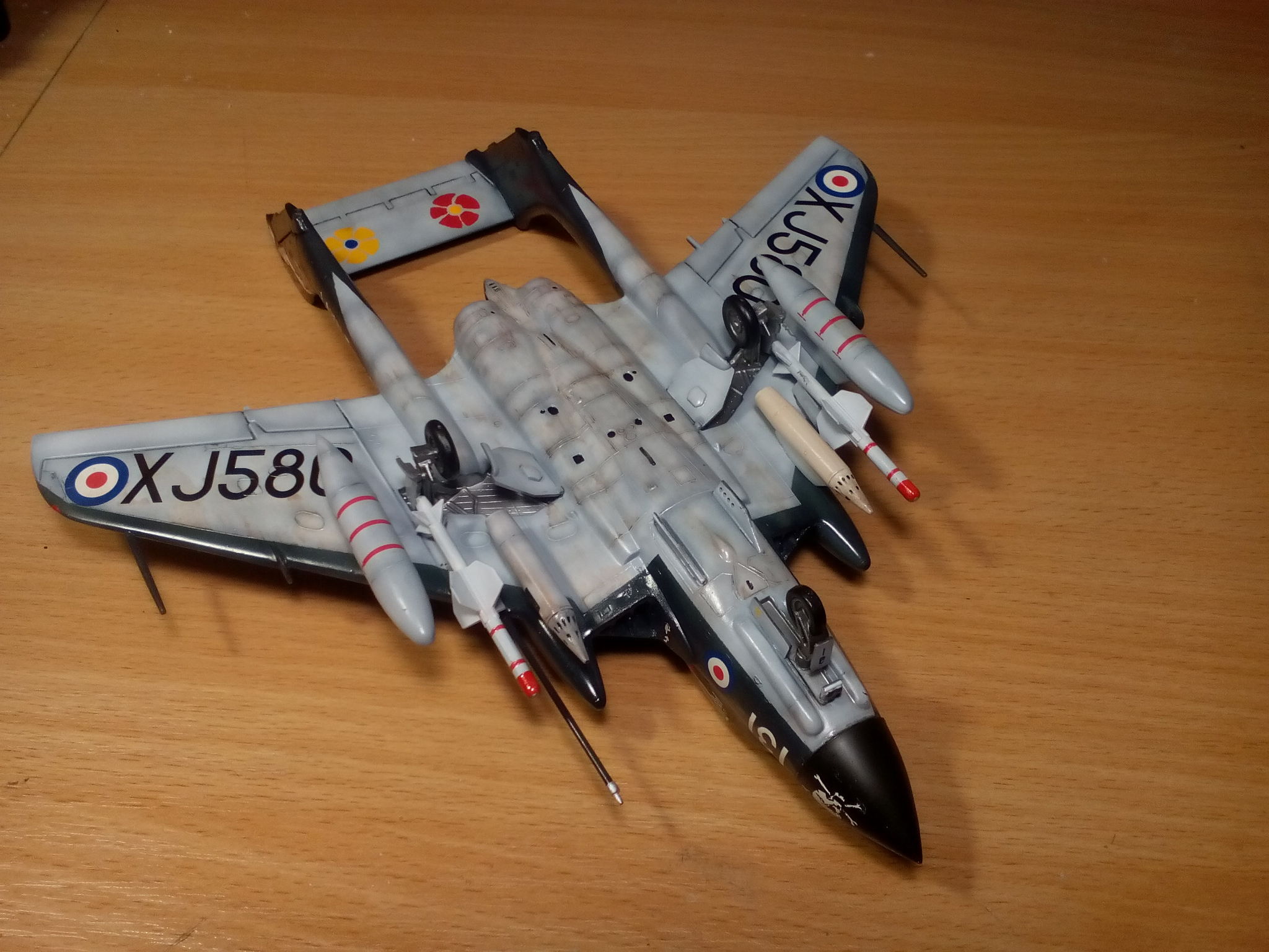 De Havilland DH.110 Sea Vixen FAW.2,  Eastern Express (FROG), 1/72. Заметки по сборке - Моё, Стендовый моделизм, Сборная модель, Авиация, Хобби, Рукоделие с процессом, Своими руками, Сборка, Роспись, Аэрография, Самолет, Длиннопост