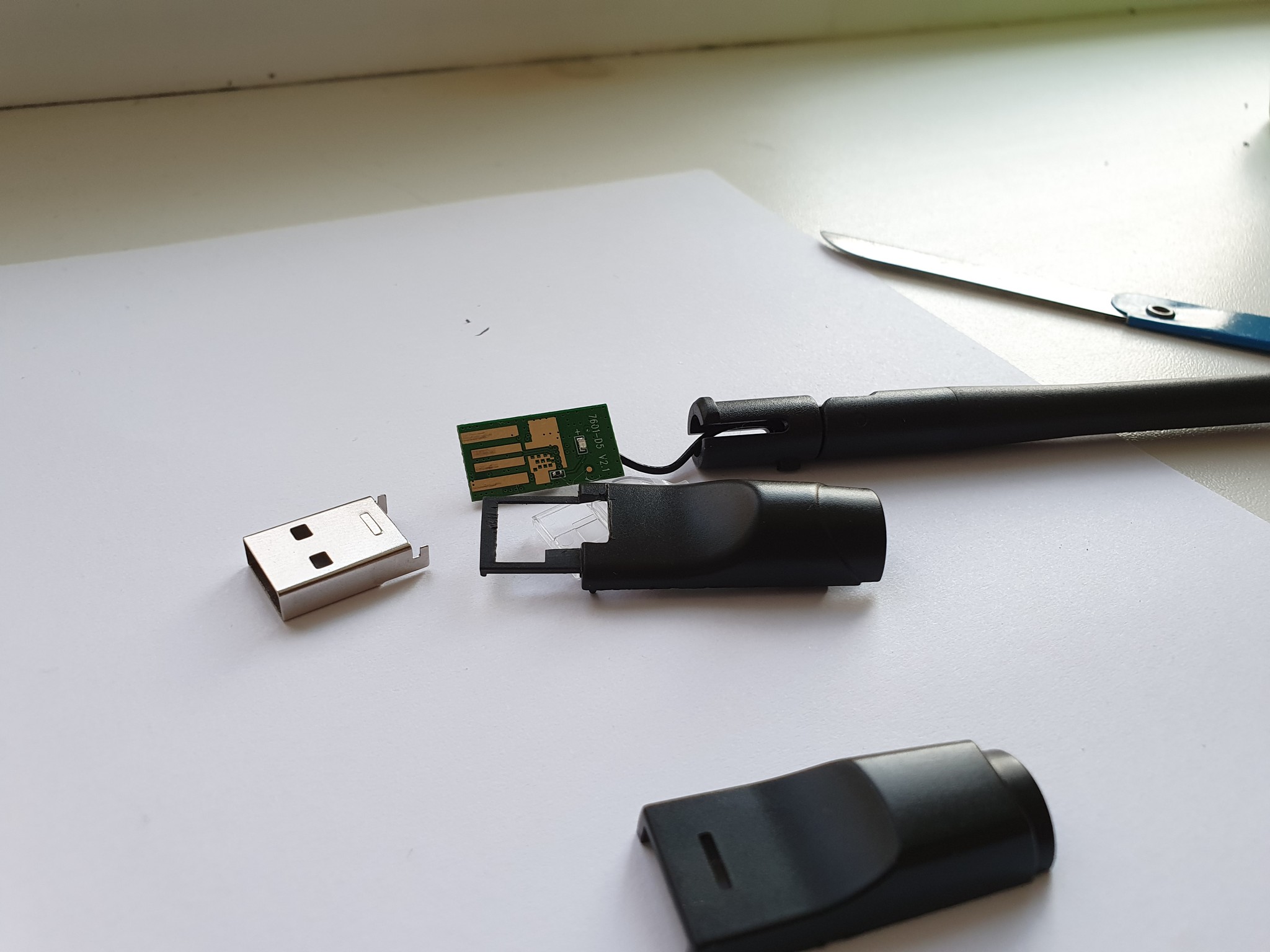 Доработка дешевого Wi-Fi usb адаптера с AliExpress - Моё, USB, Wi-Fi, Длиннопост