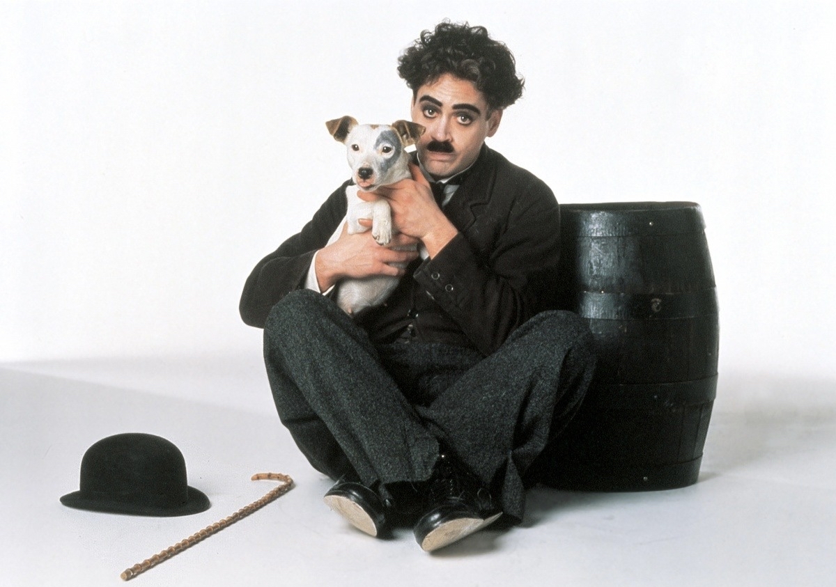 Tragic vines in the life of a great actor. Robert Downey Jr. puts on a new suit - the film Chaplin - My, Movies, Charlie Chaplin, Robert Downey Jr., Drama, Hollywood, Opinion, Silent movie, Longpost