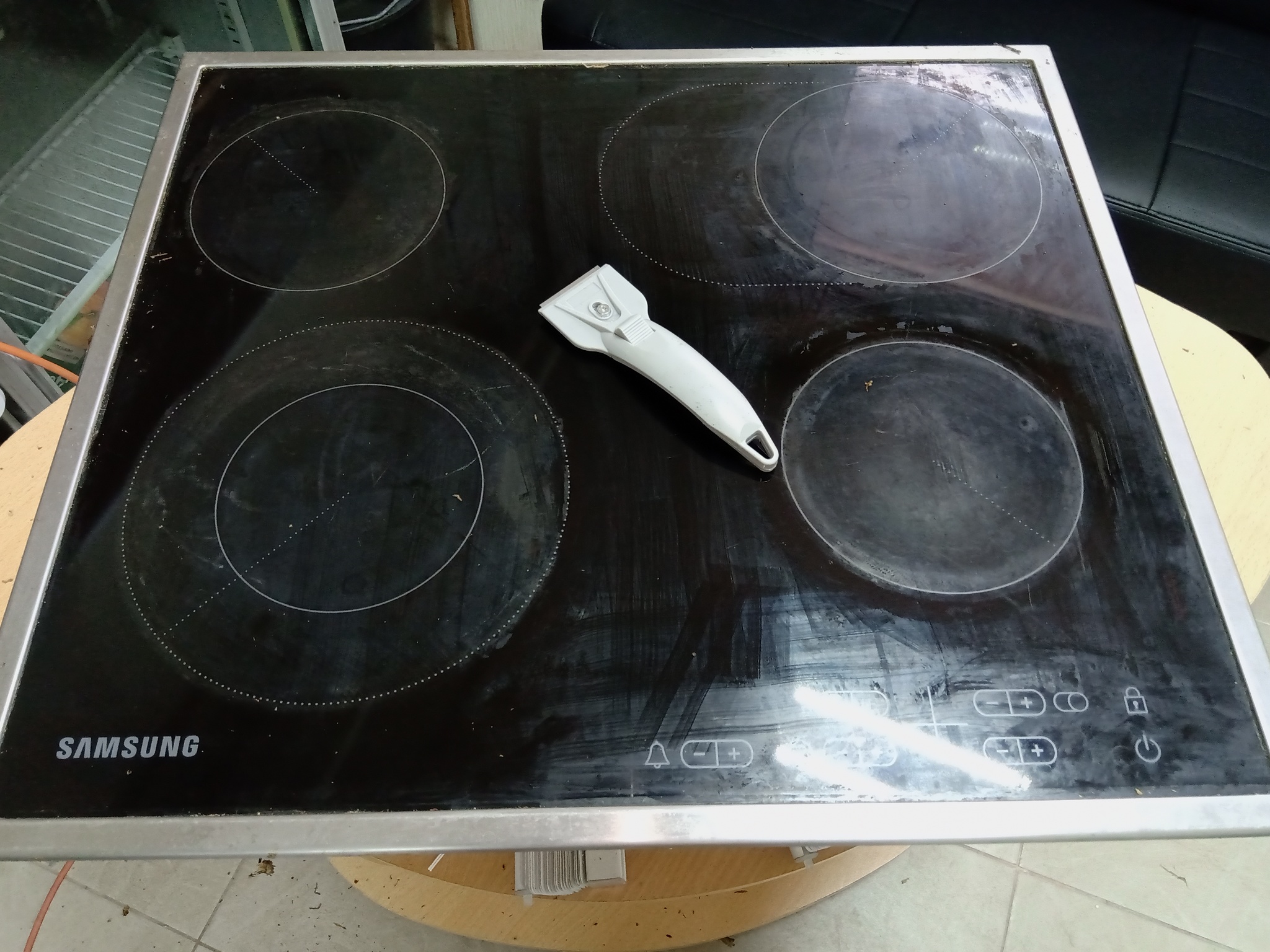 Cleaning ceramic surfaces in pictures - My, Repair of equipment, Cleaning, Longpost