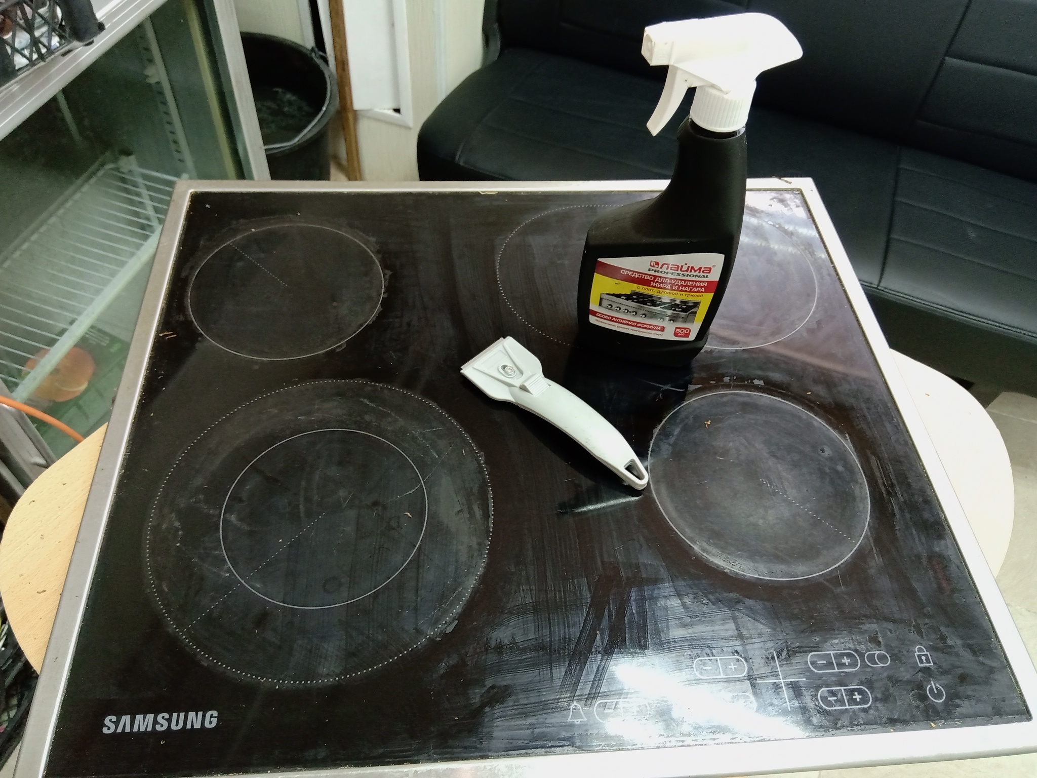 Cleaning ceramic surfaces in pictures - My, Repair of equipment, Cleaning, Longpost