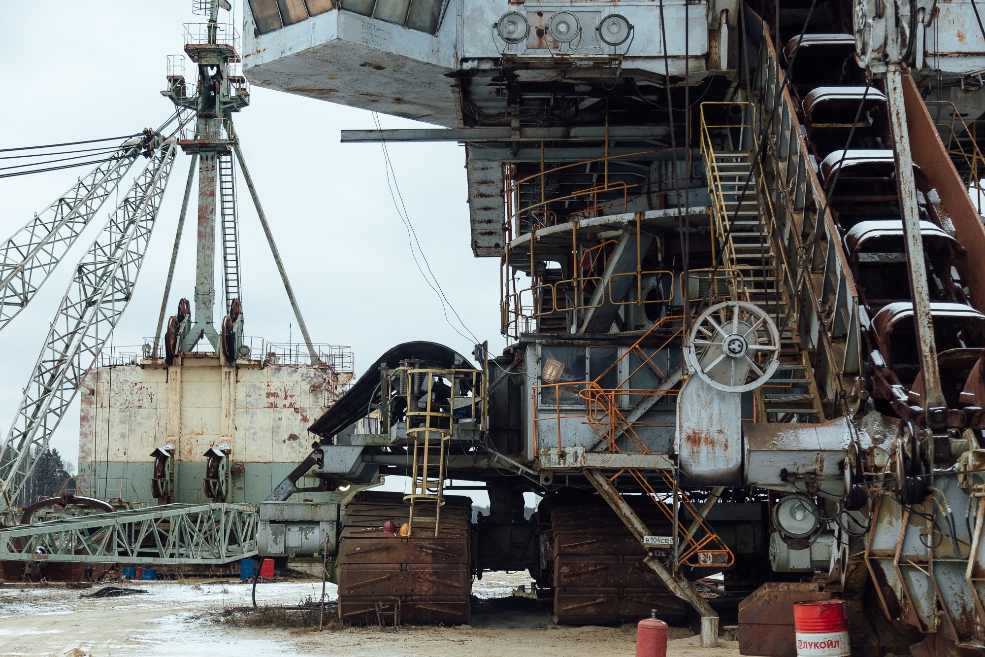 They are dismantling the one walking near Voskresensk, they will soon transport it to a new place, hurry up to see - Abzetzer, Voskresensk, Longpost, The photo