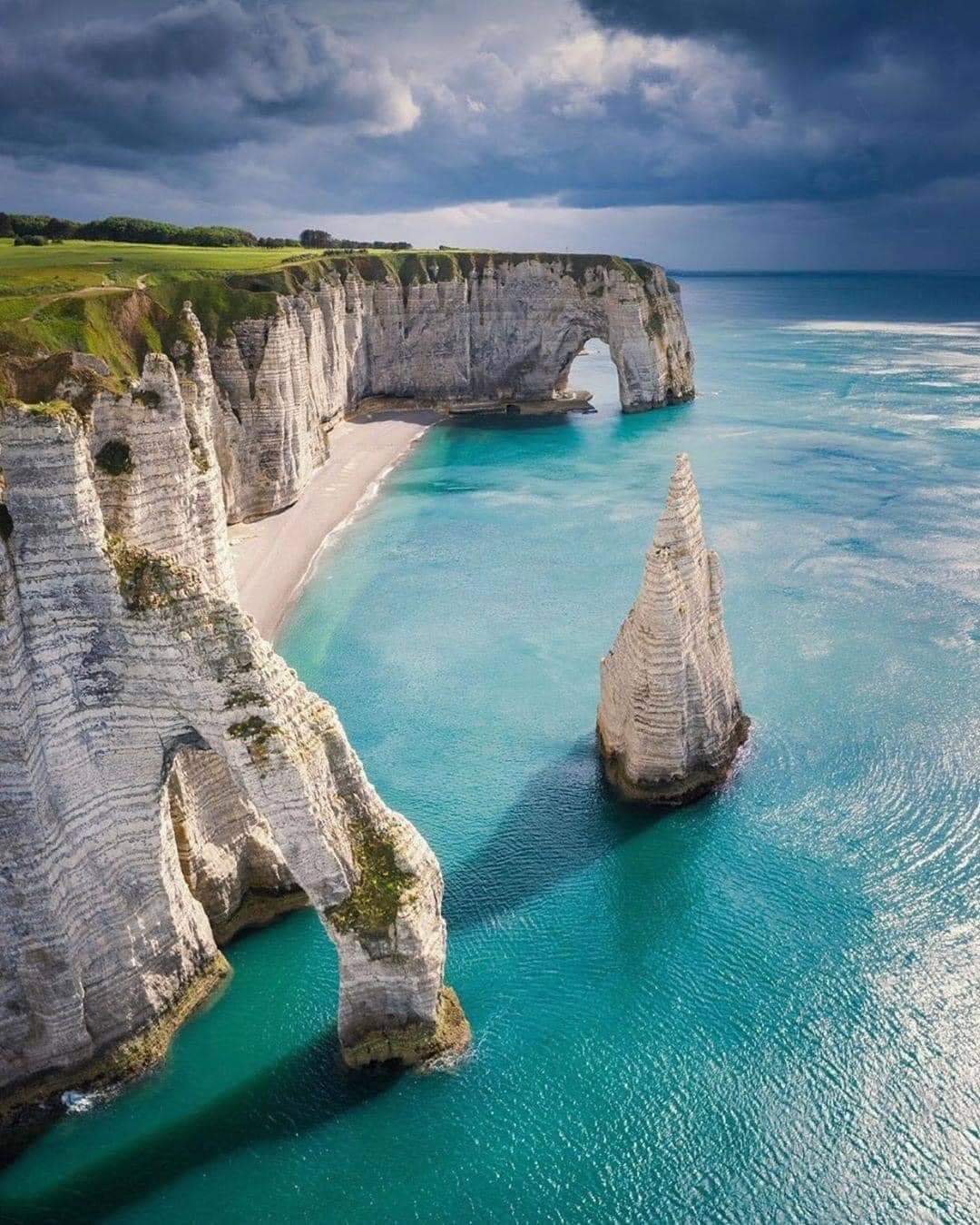 Normandy - Normandy, France, Travels, Sea, The photo, Cliff