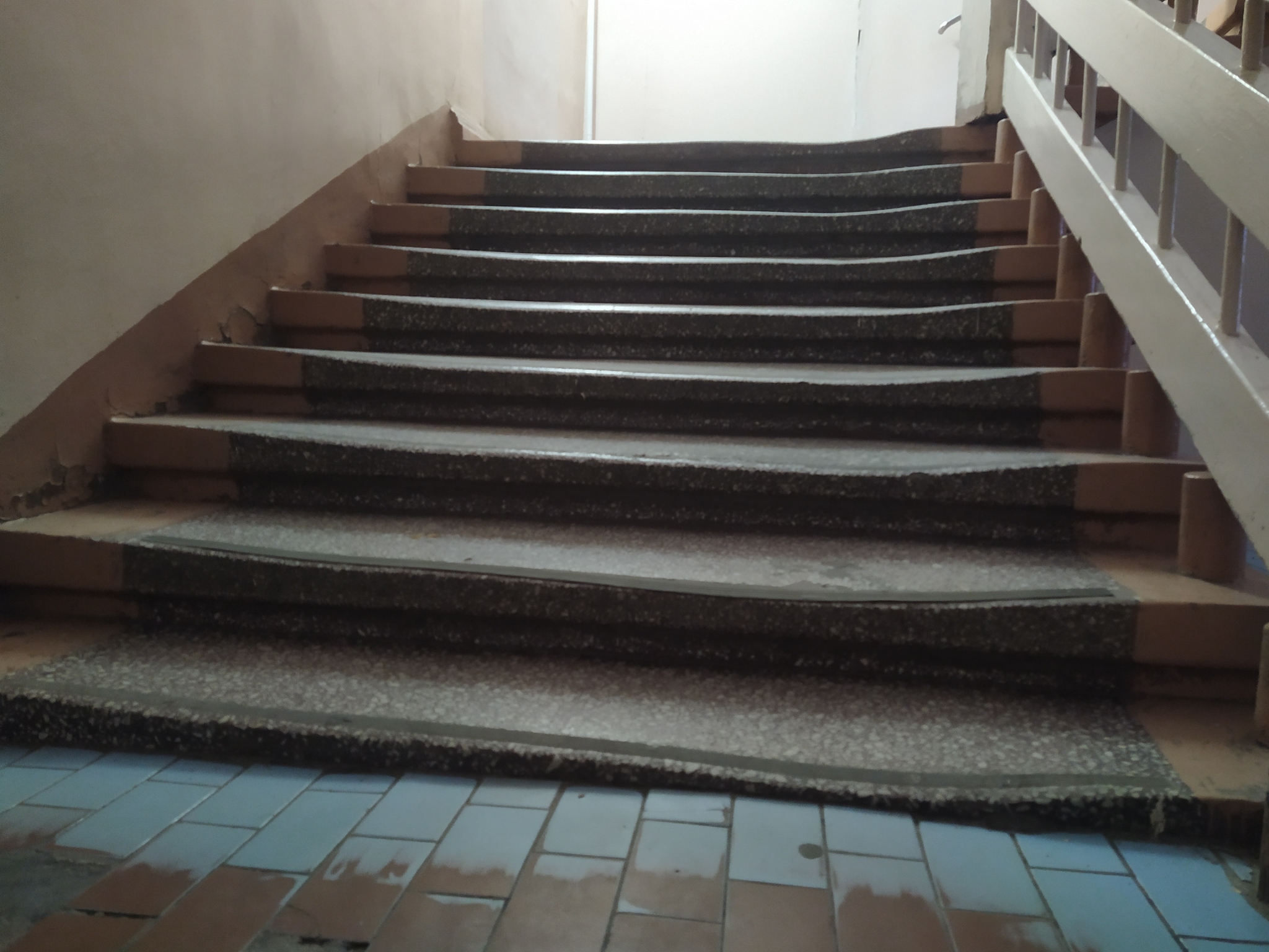 Shaolin steps - My, Hospital, Voronezh, Carefully, Steps