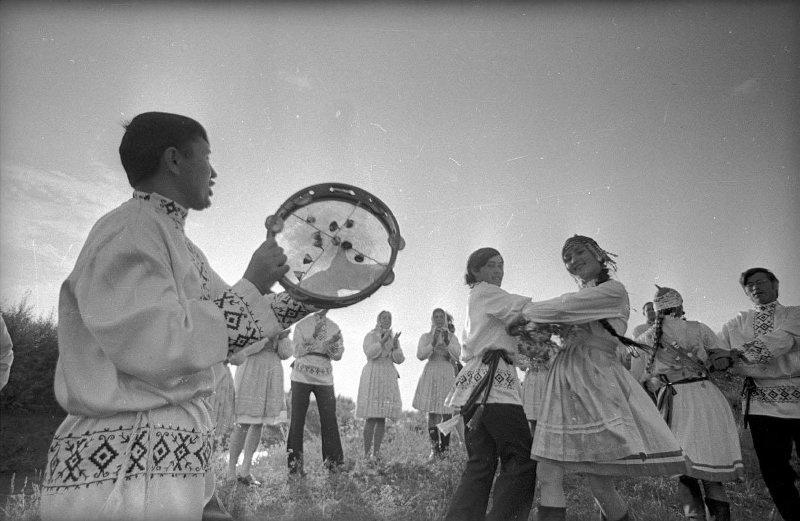 History of the USSR in photographs No. 203 - Story, The photo, A selection, Retro, the USSR, Longpost, Black and white photo, Chuvashia