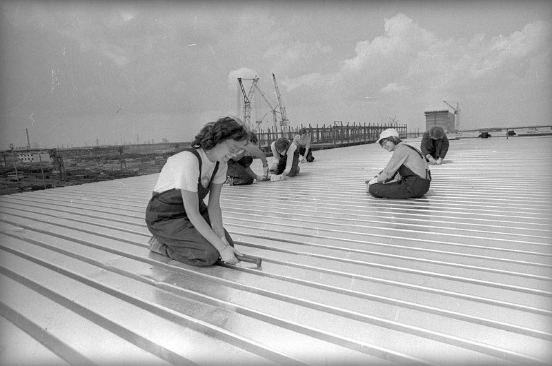 History of the USSR in photographs No. 203 - Story, The photo, A selection, Retro, the USSR, Longpost, Black and white photo, Chuvashia