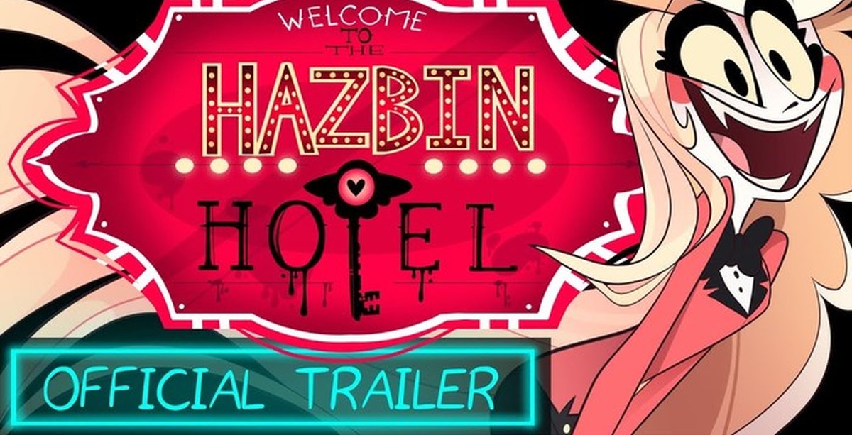 Отель хазбин постер. Hazbin Hotel. Отель ХАЗБИН лого. Отель ХАЗБИН трейлер.