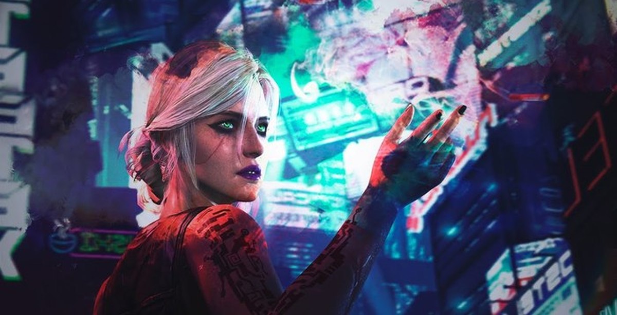 Адская доставка cyberpunk 2077 модель. Цири киберпанк 2077. Сайбер панк 2077 Цири. Киберпанк 2077 Ведьмак Цири. Cyberpunk 2077 Art Цири.