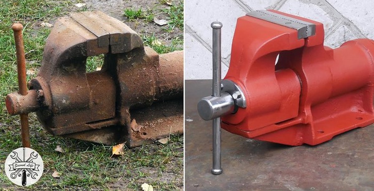 Маленькие советские тиски. Тиски реставрированные. Как разобрать тиски. Тиски слесарные 1970г. Кр 7827-5005 описание тиски.