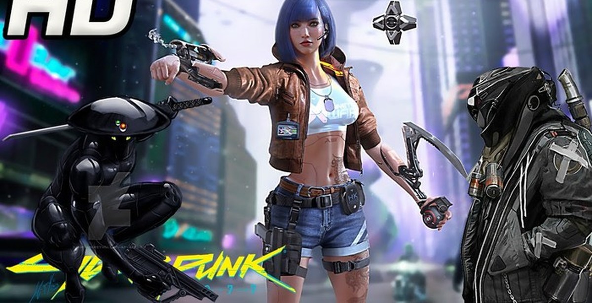 Cyberpunk 2077 Trailer обзор оружия HD | Пикабу